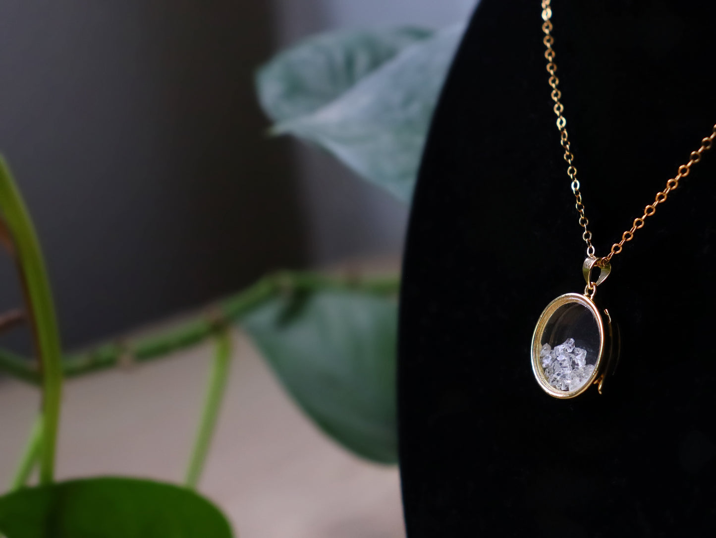 Herkimer Diamond Locket