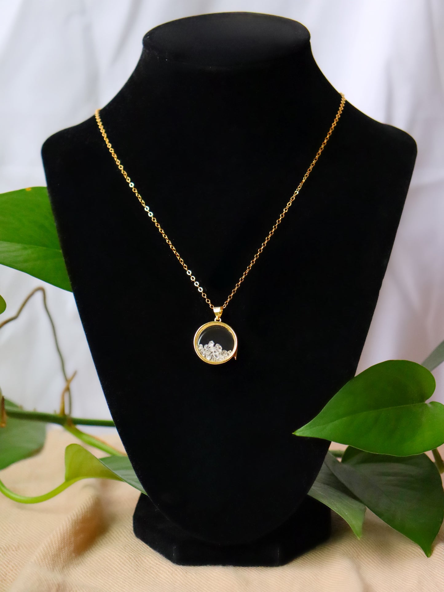 Herkimer Diamond Locket