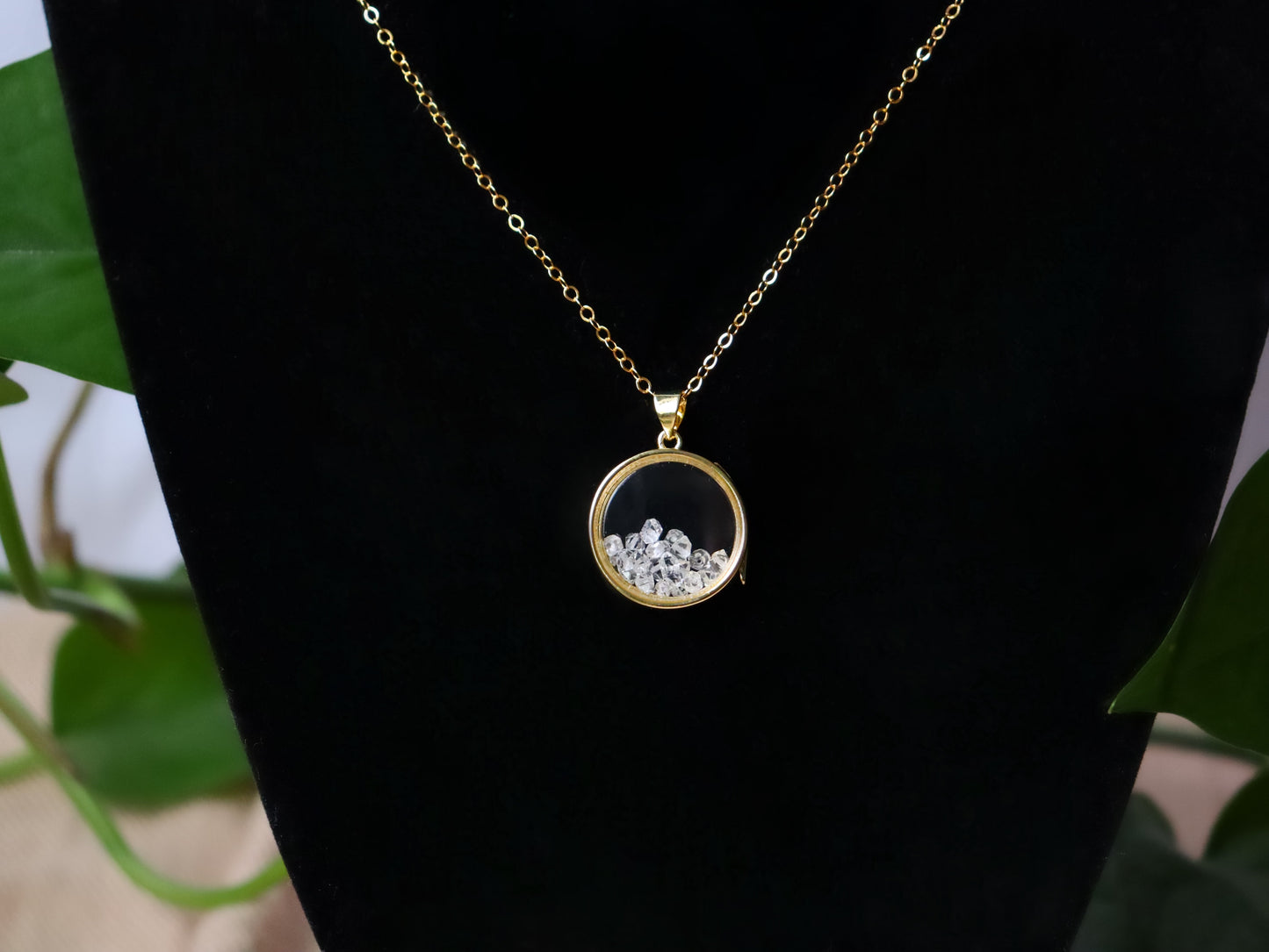 Herkimer Diamond Locket