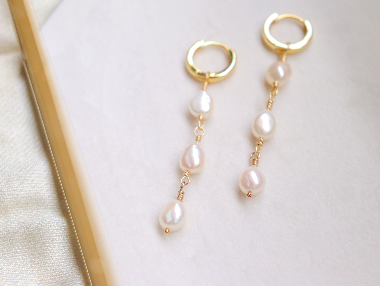 Baroque Pearl Earrings
