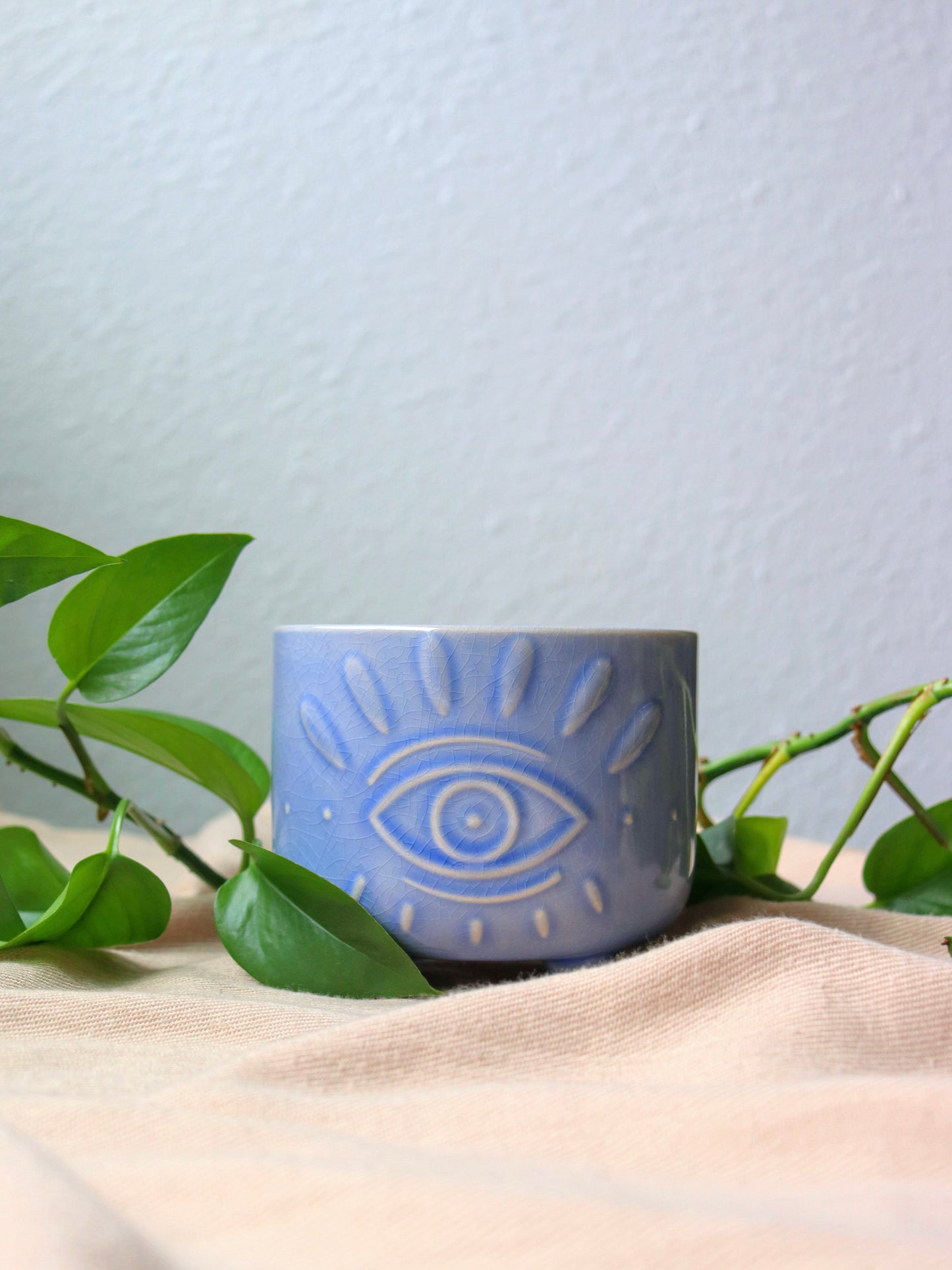Nazar Evil Eye Planter - Medium