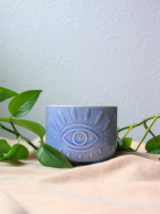 Nazar Evil Eye Planter - Medium
